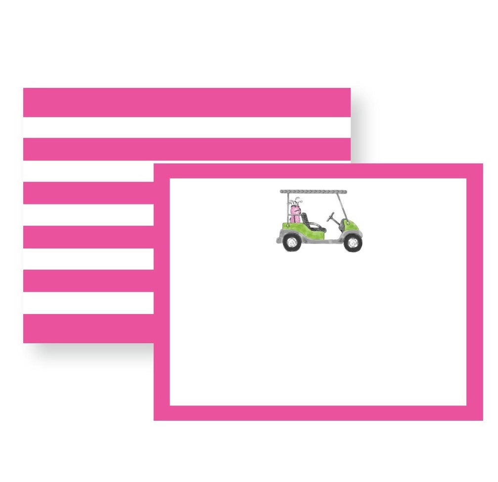 Golf Cart Notecards