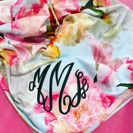 Charmed Beauty & Gifts has Monograms and Personalized gifts by the dozen. Bring your own item to be monogrammed or buy one of ours. Fast Monogramming available. 