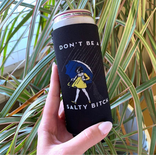 Salty Bitch Slim Fit Koozie