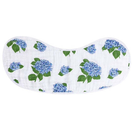 Little Hometown Hydrangea Burp Cloth