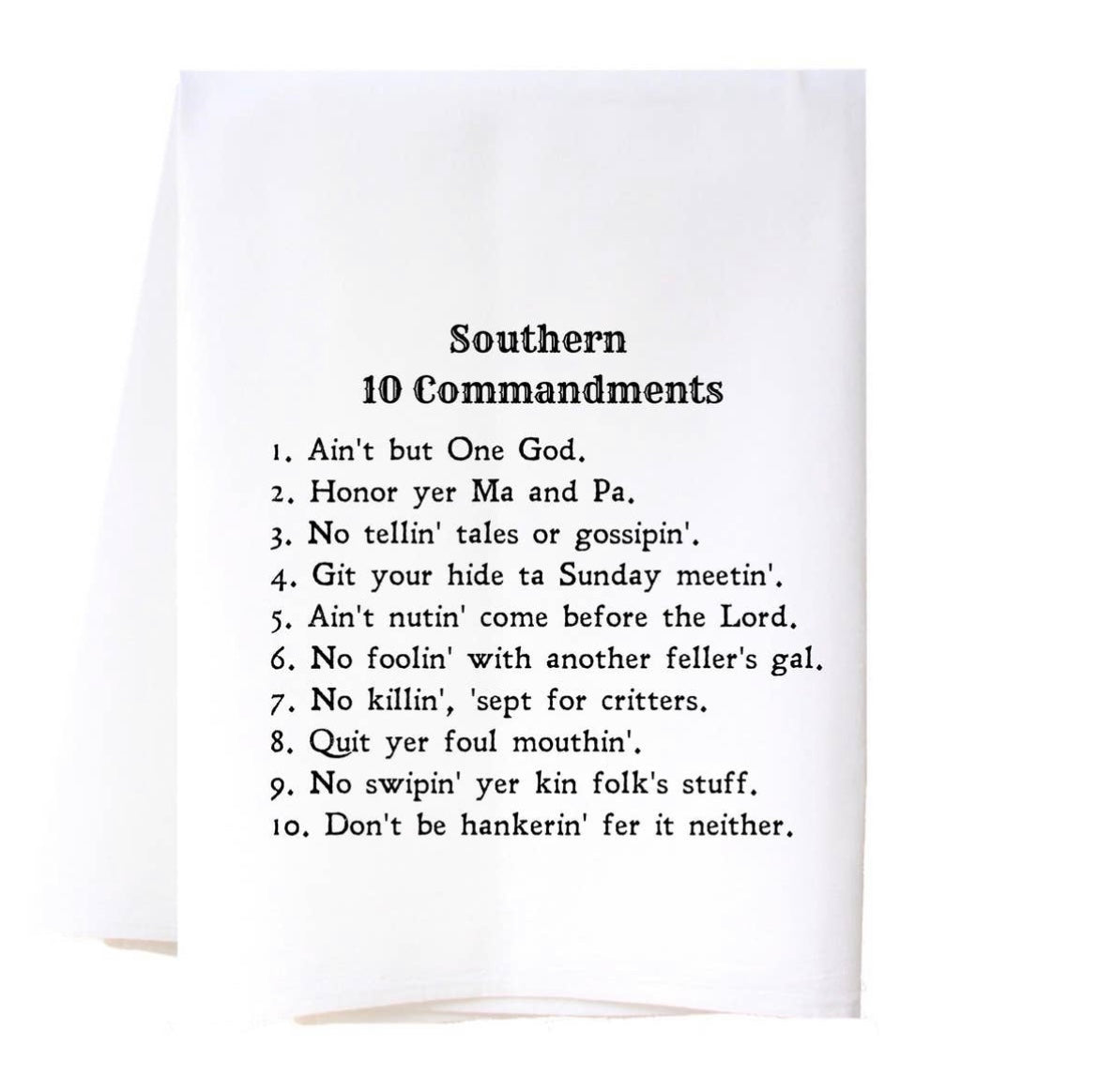 Southern 10 Commandments