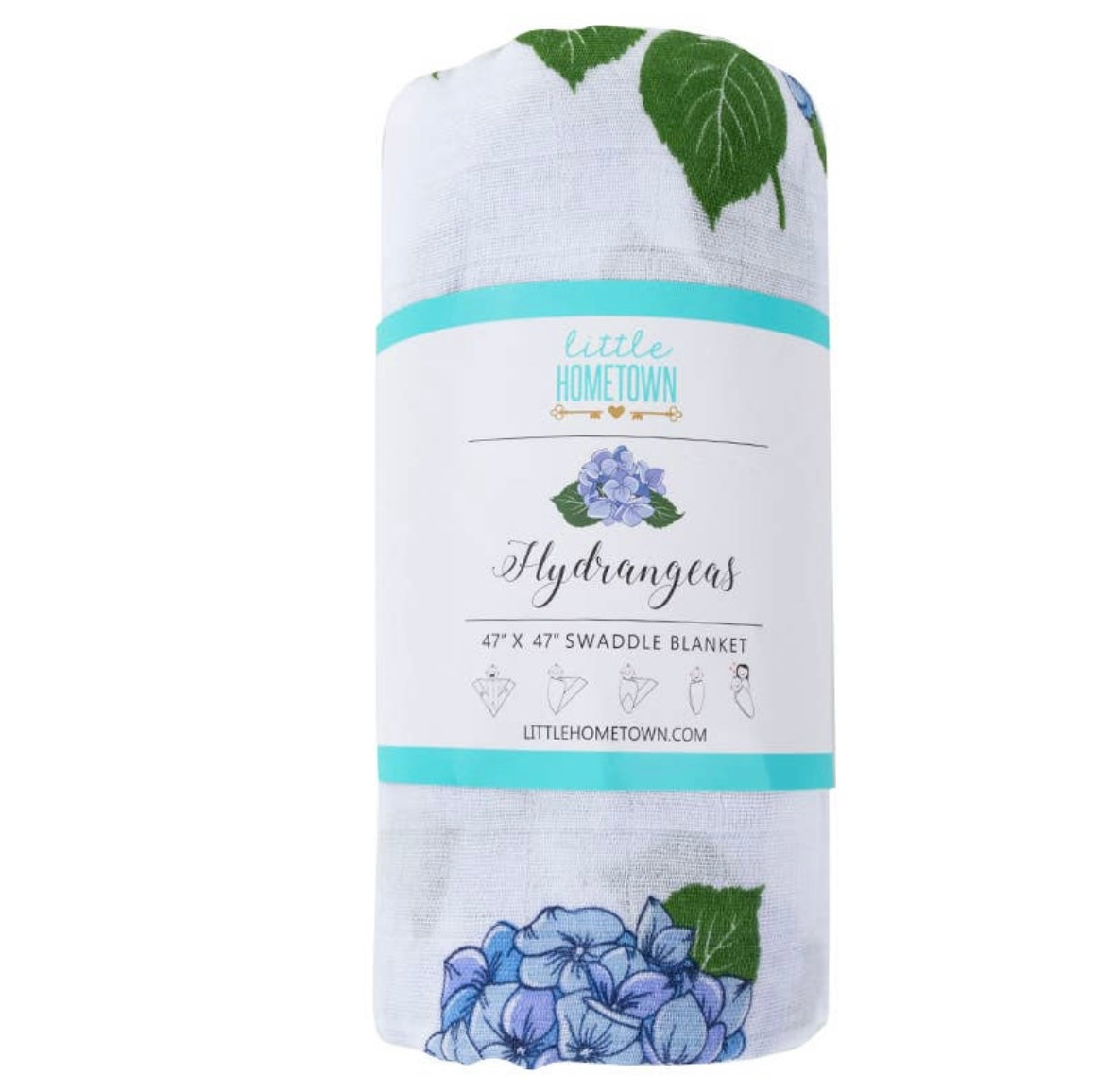 Little Hometown Hydrangea Swaddle