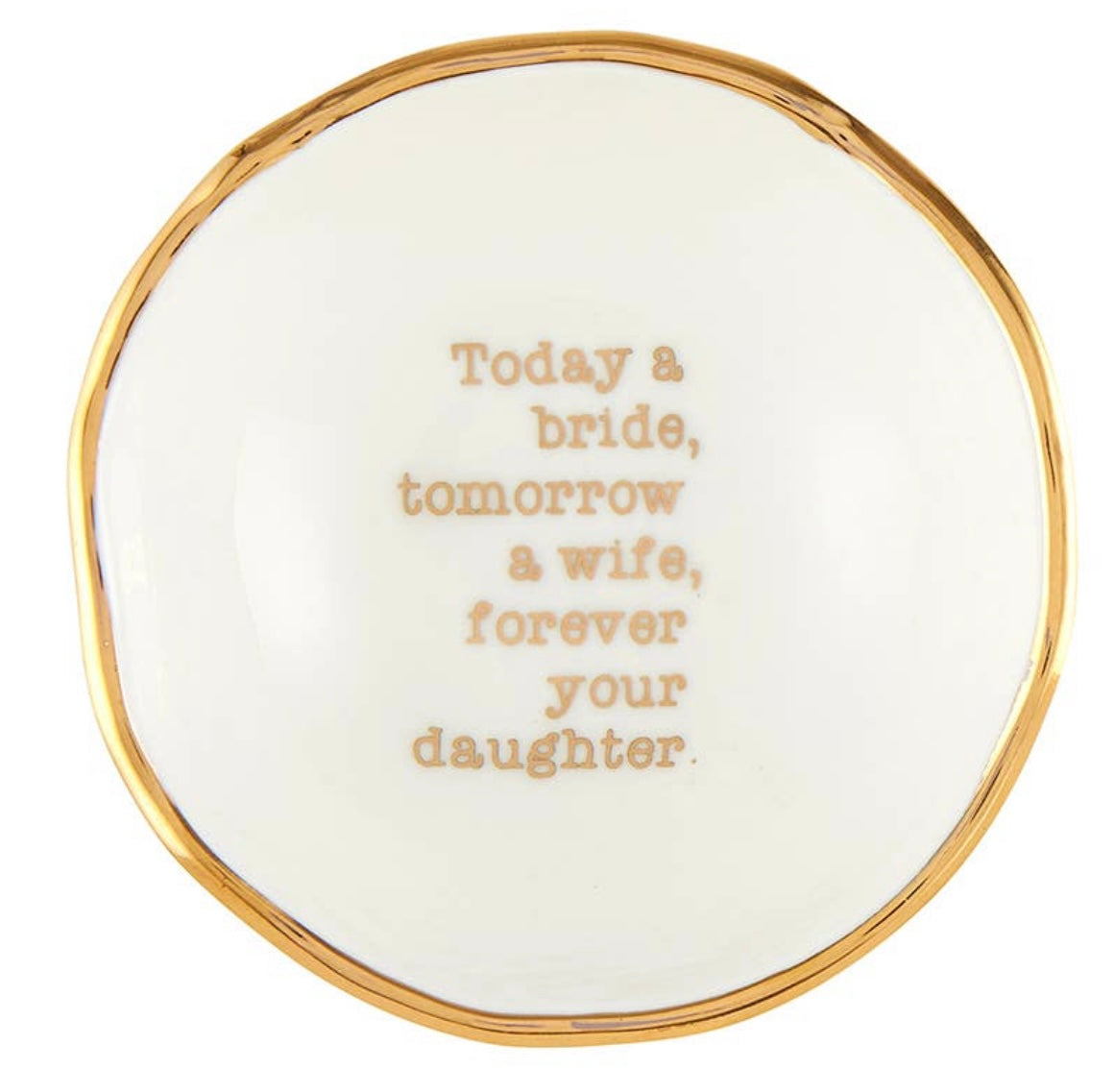Mother of the Bride Jewelry Dish